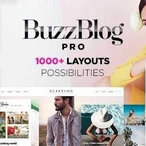 Buzz Theme GPL –Lifestyle Blog & Magazine WP Websites