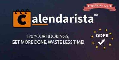Calendarista Premium GPL –WP Reservation, Appointment & Schedule Booking System