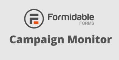 Formidable Campaign Monitor GPL