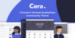 Cera Theme GPL –Intranet Document Sharing, Community Knowledge Base & E-learning