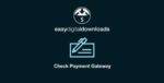 Easy Digital Downloads Check Payment Gateway