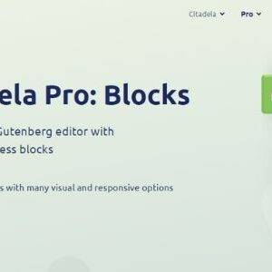 Citadela Blocks GPL –Block-based premium WordPress plugins for Gutenberg