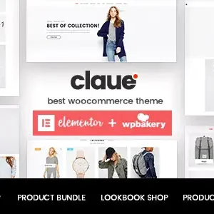 Claue Theme GPL –Clean, Minimal WooCommerce Theme
