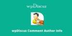 wpDiscuz Comment Author Info Addon GPL