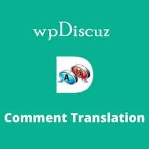 wpDiscuz - Comment Translation – WordPress Plugin