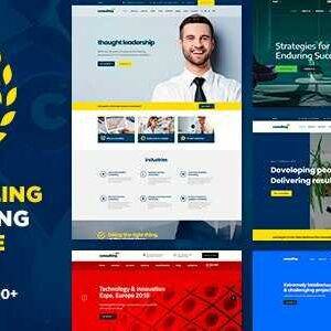 Consulting Theme GPL –Business, Finance WordPress Websites