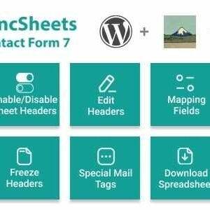 ContactSheets GPL –Contact Form 7 Google Spreadsheet Addon