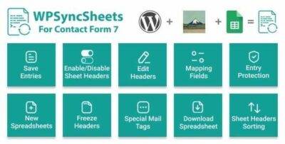 ContactSheets GPL –Contact Form 7 Google Spreadsheet Addon