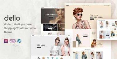 Dello Theme GPL –Multipurpose WooCommerce Theme