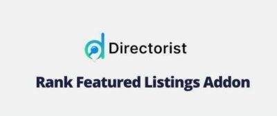 Directorist Rank Featured Listings GPL
