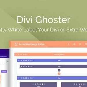 Divi Ghoster White Label GPL –Divi Plugin