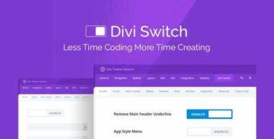 Divi Switch Pro Plugin GPL