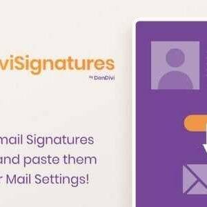 DiviSignatures GPL –Divi Extensions – Elegant Themes