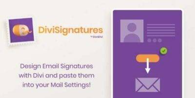 DiviSignatures GPL –Divi Extensions – Elegant Themes