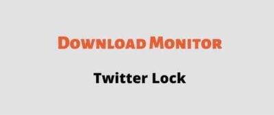 Download Monitor Twitter Lock GPL