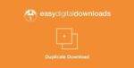 Easy Digital Downloads Duplicate Downloads