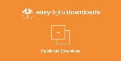 Easy Digital Downloads Duplicate Downloads