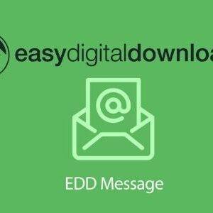 Easy Digital Downloads Message Addon