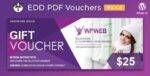 Easy Digital Downloads PDF Vouchers Addon