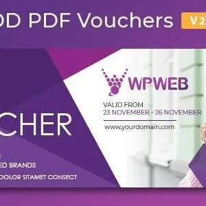 Easy Digital Downloads - PDF Vouchers – WordPress Plugin