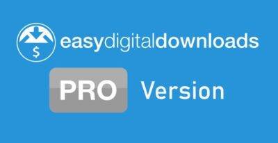 Easy Digital Downloads Pro GPL |Core Plugin