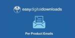 Easy Digital Downloads Per Product Emails Addon