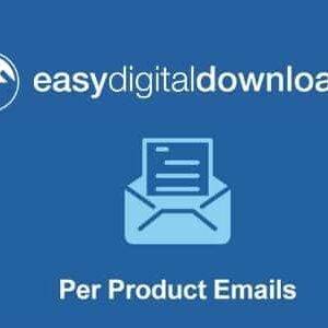 Easy Digital Downloads Per Product Emails Addon