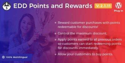 Easy Digital Downloads Points and Rewards Addon