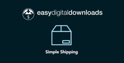 Easy Digital Downloads Simple Shipping Addon GPL