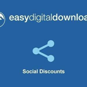 Easy Digital Downloads Social Discounts Addon