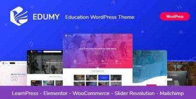 Edumy Theme GPL –LMS Online Education Course Theme