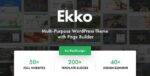 Ekko Theme GPL –Multi-Purpose WordPress Websites with Page Builder