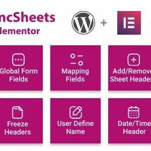 ElementorSheets GPL –Elementor Pro Form Google Spreadsheet Addon