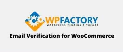Email Verification for WooCommerce Pro GPL –WPFactory