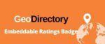 GeoDirectory Embeddable Ratings Badge Addon