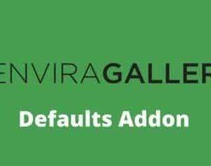 Envira Gallery Defaults Addon GPL