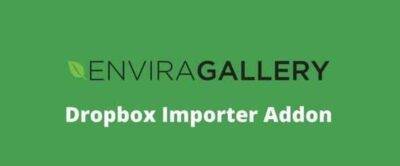 Envira Gallery Dropbox Importer Addon GPL