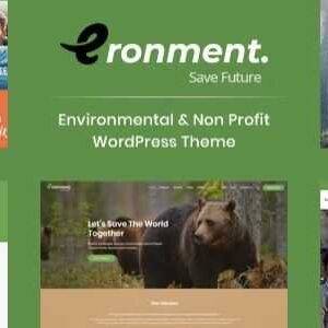 Eronment Theme GPL –Environmental WordPress Theme