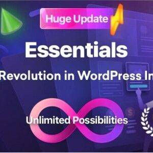 Essentials Theme GPL –Create Multipurpose WordPress Website