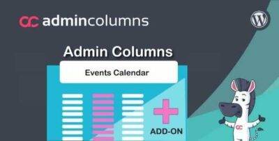 Admin Columns Pro Events Calendar Addons GPL