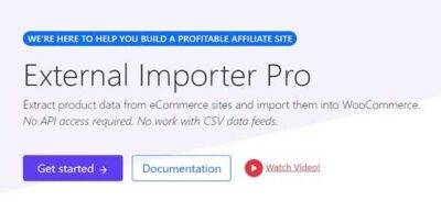 External Importer Pro –Import Affiliate Products Into WooCommerce