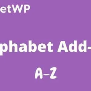 FacetWP Alphabet AddOn GPL