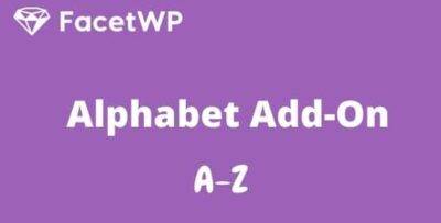FacetWP Alphabet AddOn GPL