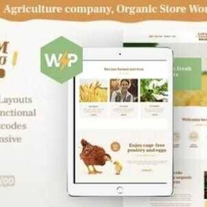 Farm Agrico Theme GPL –Agricultural Business & Organic Food WordPress Theme