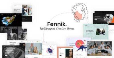 Fennik Theme GPL –Multipurpose Creative Theme