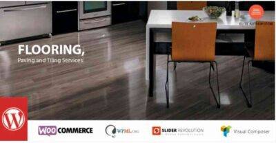Flooring Theme GPL –Paving and Tiling Services Theme