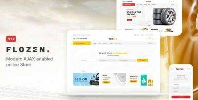 Flozen Theme GPL –WooCommerce AJAX WordPress RTL Websites