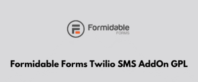 Formidable Forms Twilio SMS AddOn GPL