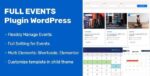FullEvents GPL Plugin –Event Plugin For WordPress