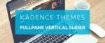 Kadence Fullpane Vertical Slider Addon
